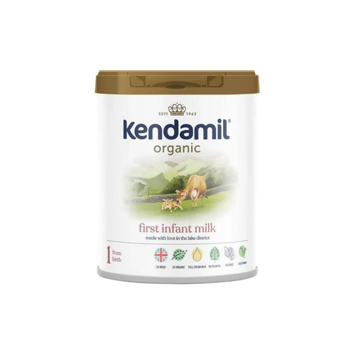 Kendamil Organik 1 Qumësht Për Të Porsalindur 0-6 Muaj 800 G