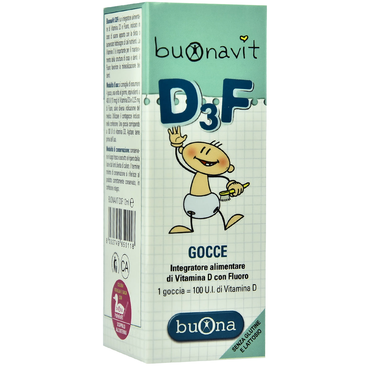 Buona Buonavit D3F Pika Orale 12 ML
