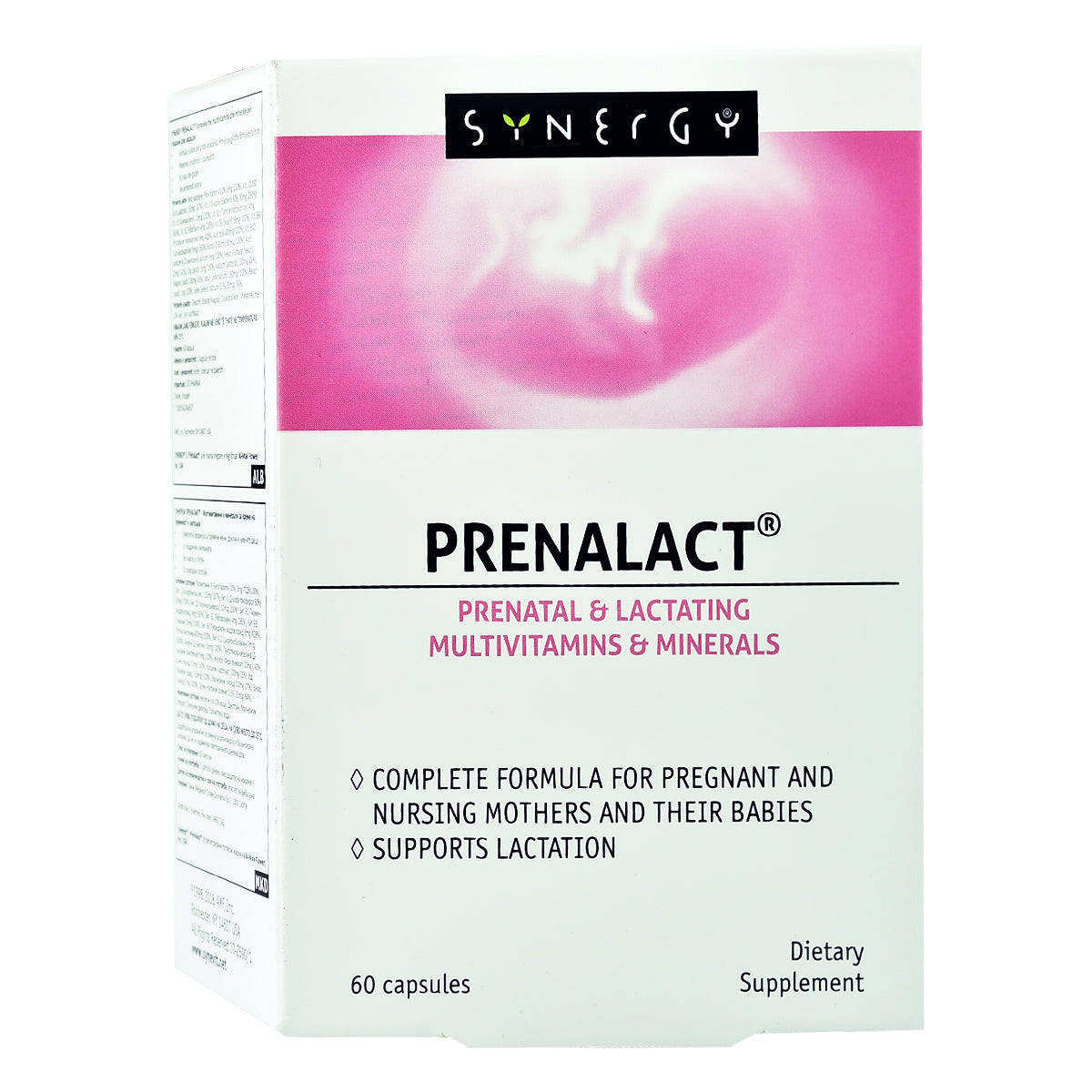 Synergy Prenalact Multivitaminë 60 Kapsula