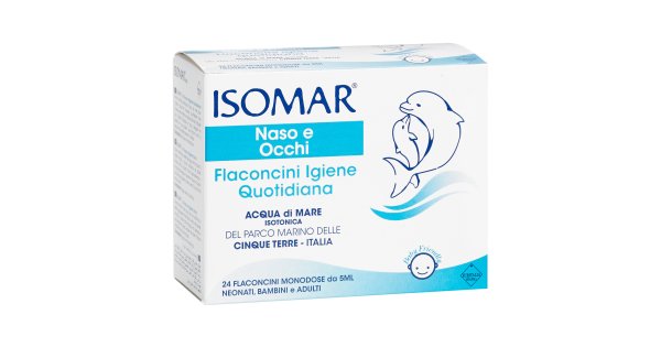 Isomar Flakone për higjenën e përditshme - Sy dhe Hundë