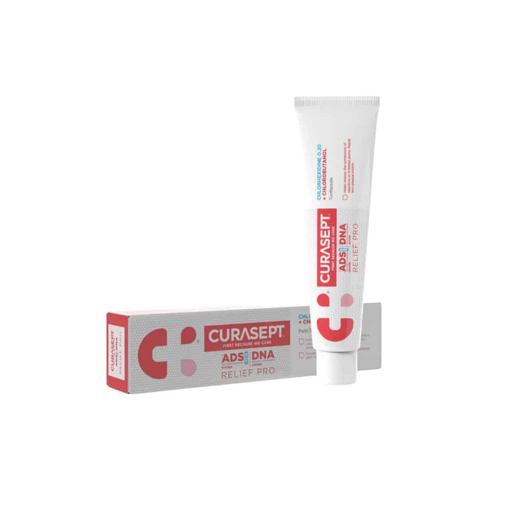 Curasept 0.2% Chlorhexidine ADS/DNA 720 Relief Pro Toothpaste *75ml