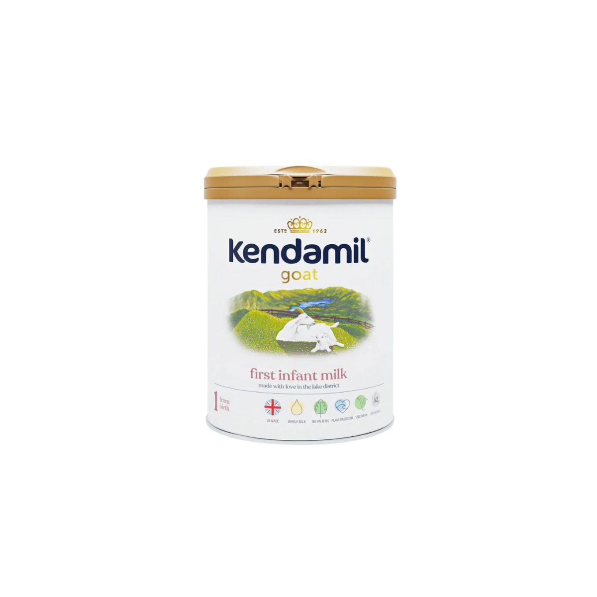 Kendamil 1 Qumësht Dhie Për Të Porsalindur 0-6 Muaj 800 G