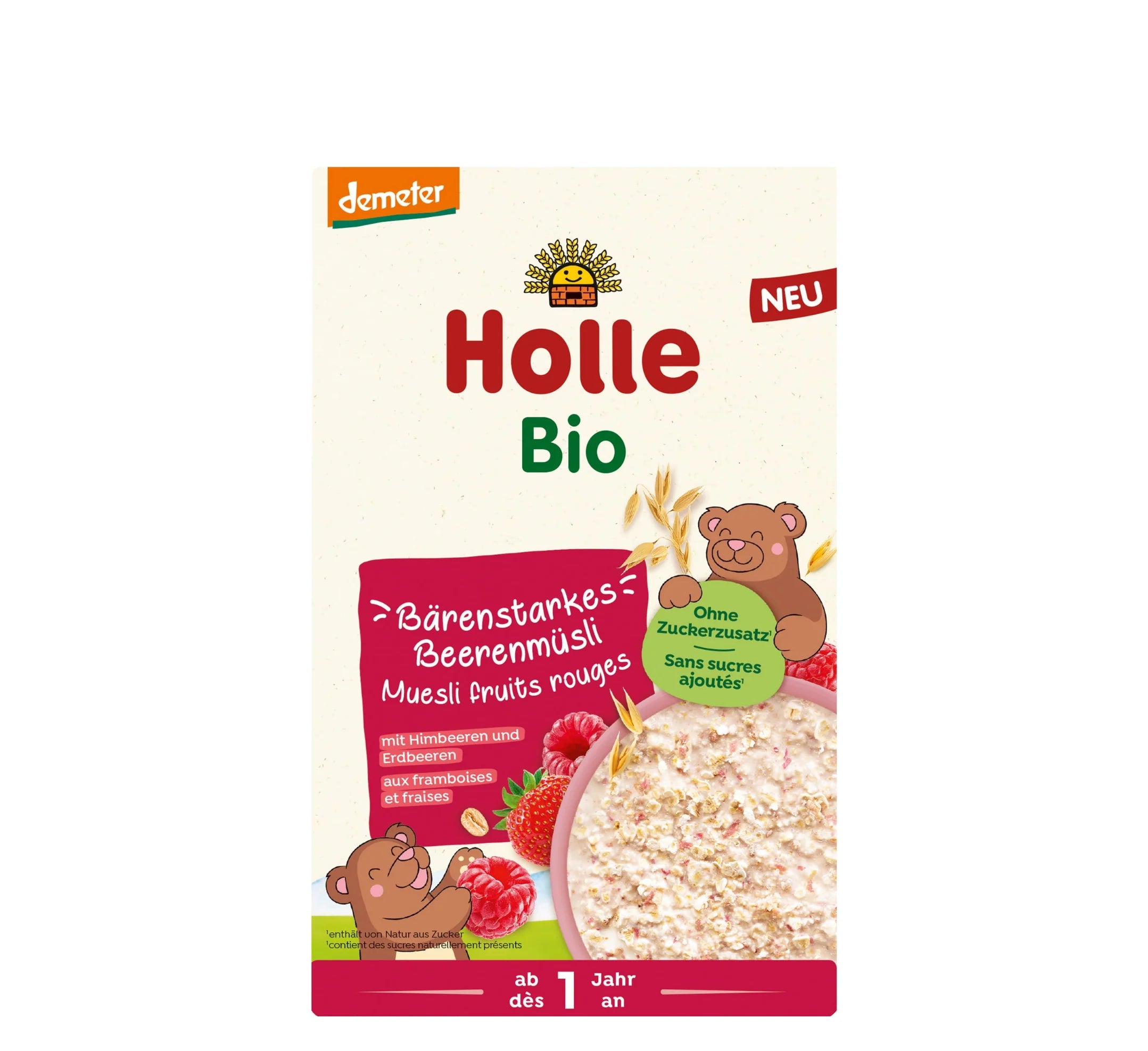 Holle Bio Whole Grain Berry Muesli (1 Years+) *200ml