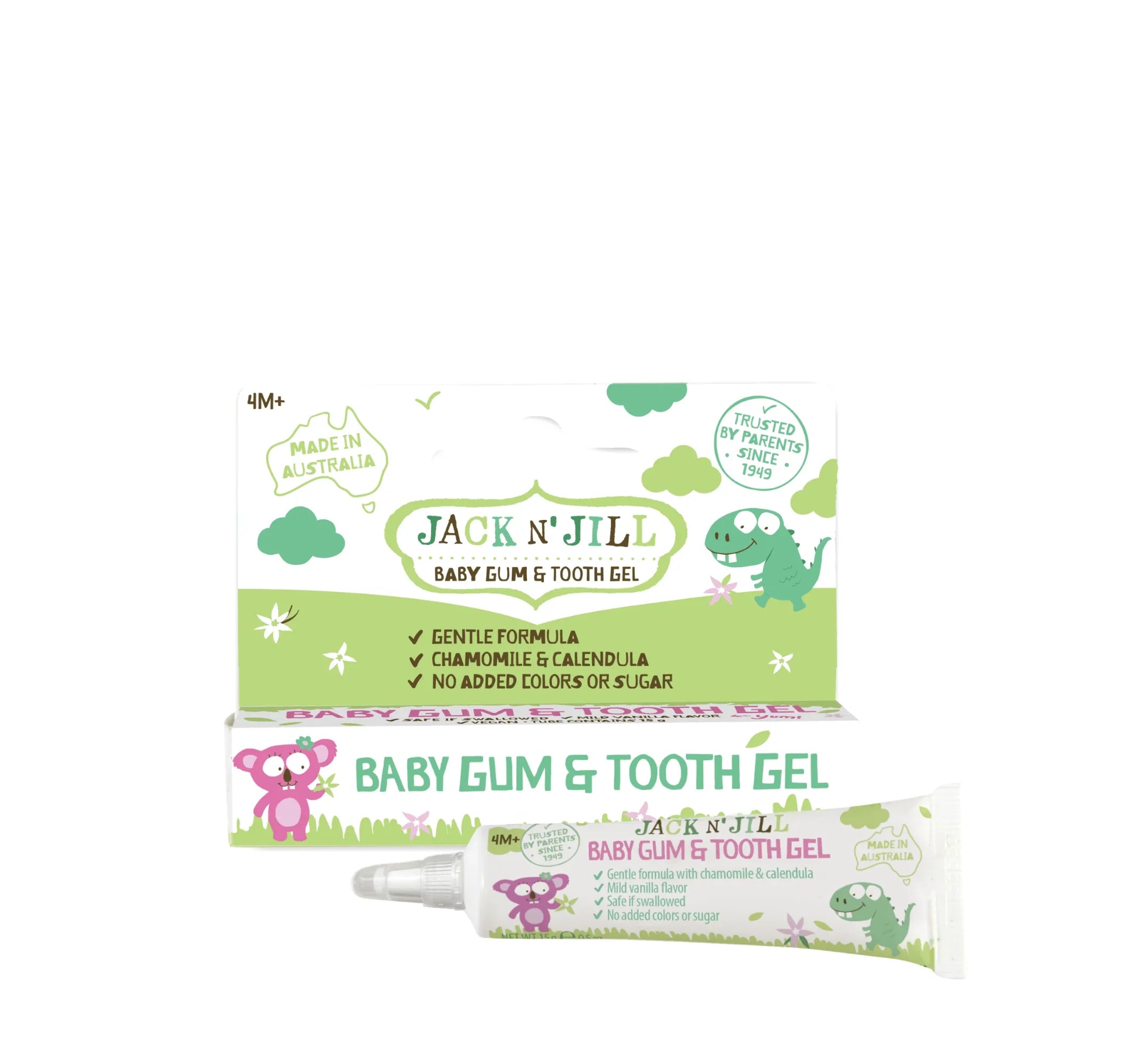 Jack N' Jill Baby Gum & Tooth Gel 4 Months+ *15g nga Jack 'N Jill