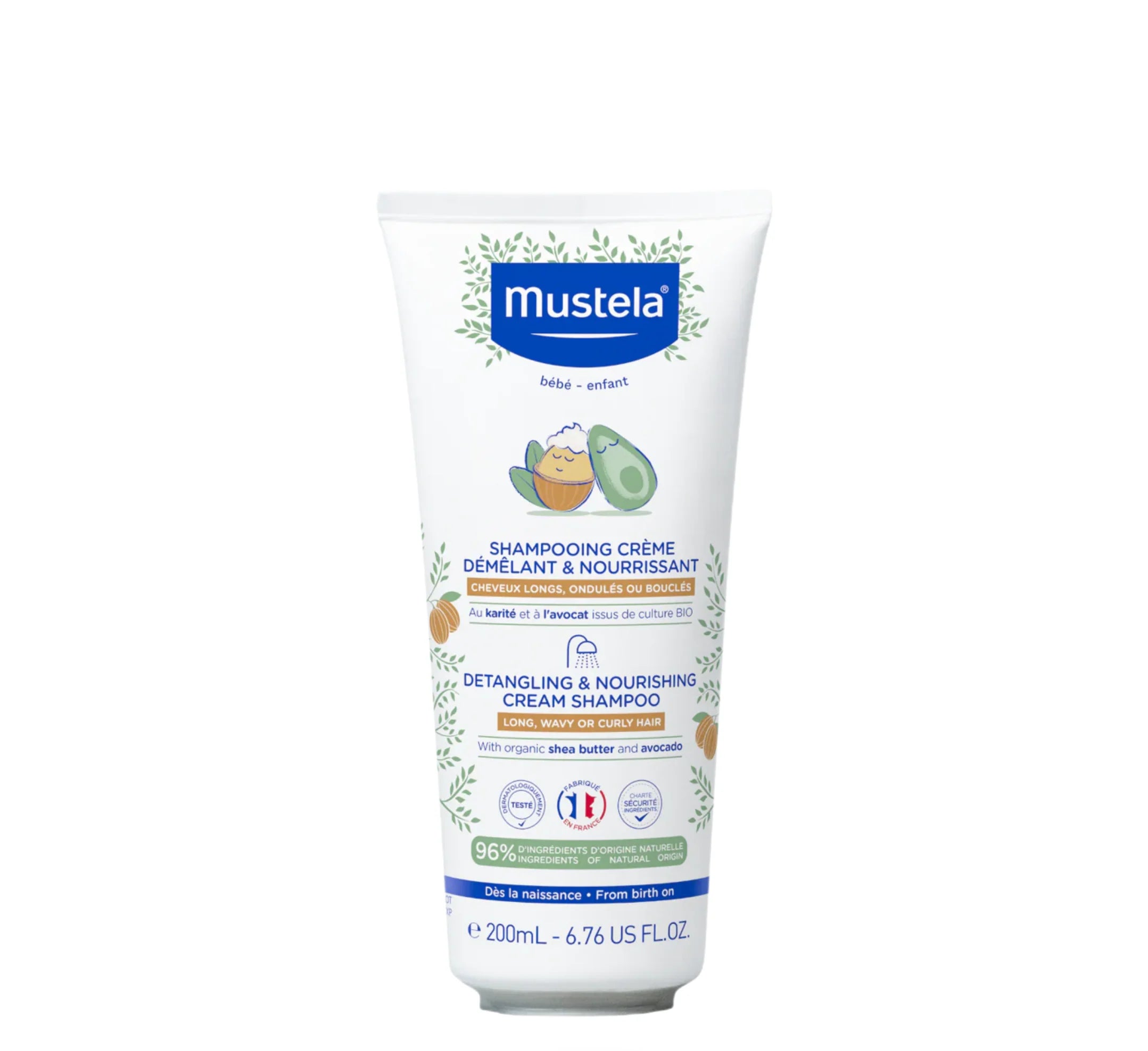 Share Mustela Detangling & Nourishing Cream Shampoo *200ml