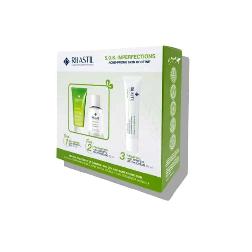 Rilastil S.O.S Imperfections Acne-Prone Skin Routine