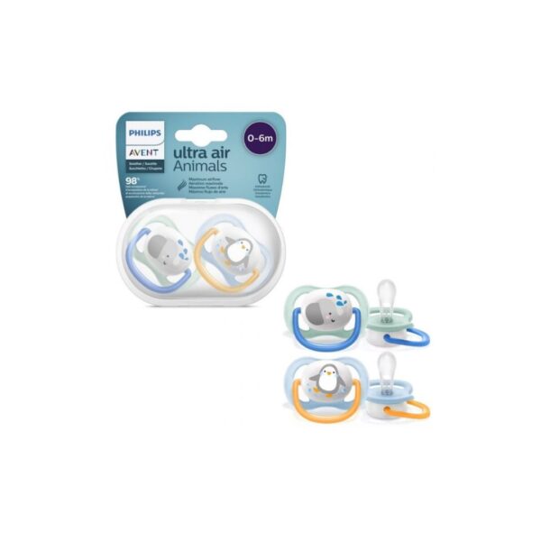Philips Avent Ultra Air Animals Biberon i gënjeshtërt 0-6M