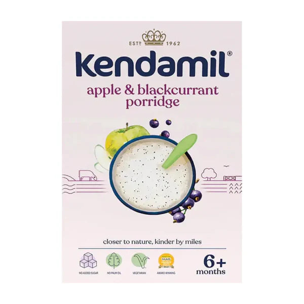 Kendamil - Apple and Blackcurrant Baby Porridge
