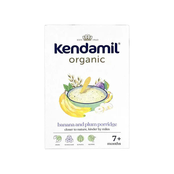 Kendamil - Organic Banana and Plum Baby Porridge