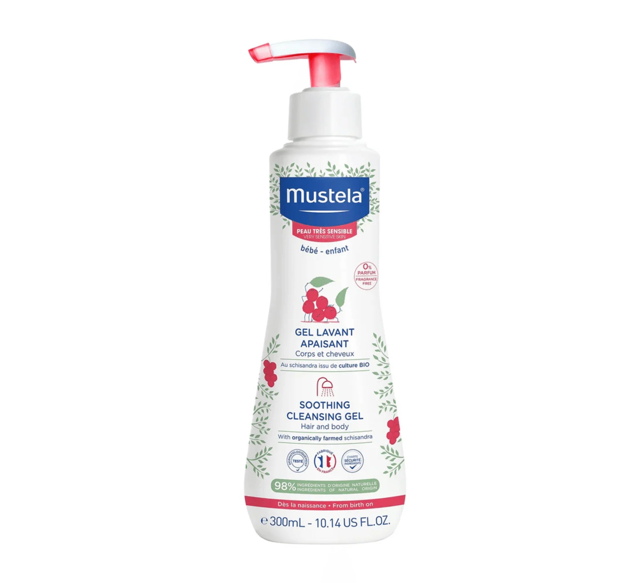Mustela Soothing Cleansing Gel *300ml