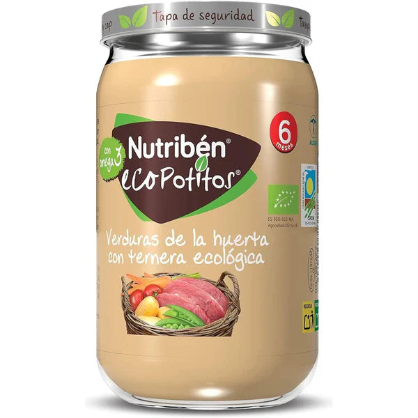 Nutribén - EcoPotito Garden Vegetables with Beef
