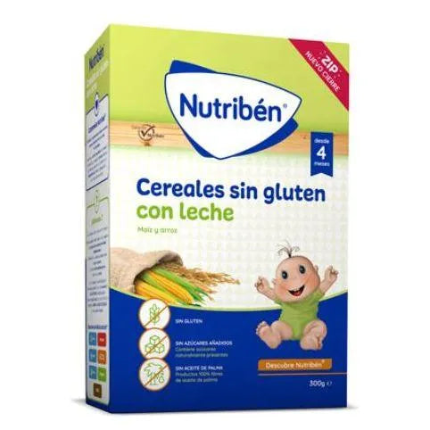 Nutriben - Drithëra pa gluten me qumësht të përshtatur